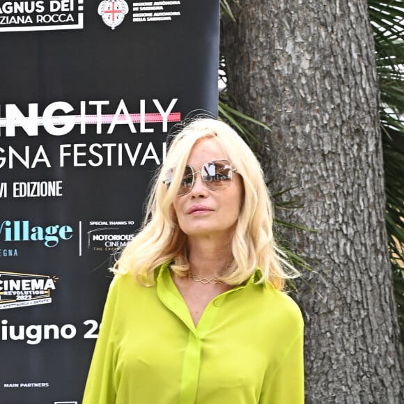 Emmanuelle Beart à la 6eme édition du Festival du film italien de Sardaigne, le 22 juin 2023.
