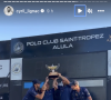 Cyril Lignac remporte une victoire de polo à Saint-Tropez. Instagram