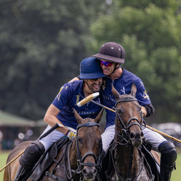 Cyril Lignac remporte une victoire de polo à Saint-Tropez. Instagram