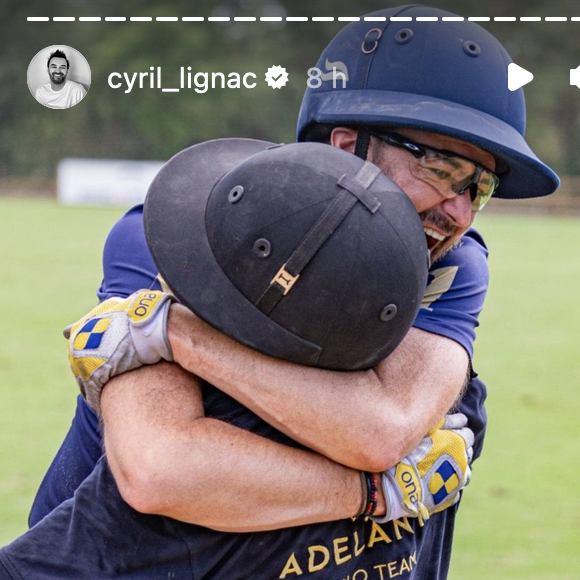 Cyril Lignac remporte une victoire de polo à Saint-Tropez. Instagram