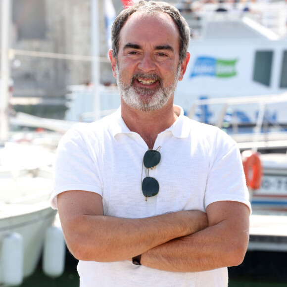 Bruno Solo du téléfilm "La dernière partie" - Photocall lors du Festival de la Fiction de La Rochelle. Le 16 septembre 2021 © Jean-Marc Lhomer / Bestimage