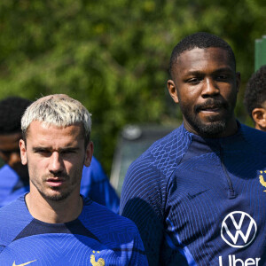 Antoine Griezmann lors d'une séance d'entraînement de l'équipe de France de football pour préparer le match de qualification à l'Euro 2024 contre Gibraltar au centre de formation et centre National du Footbal de Clairefontaine-en-Yvelines, France, le 14 juin 2023. La France affrontera Gibraltar ce vendredi 16 juin à 20h45 au Stade de l'Algarve à Faro-Loulé au Portugal. © Jean-Baptiste Autissier/Panoramic/Bestimage