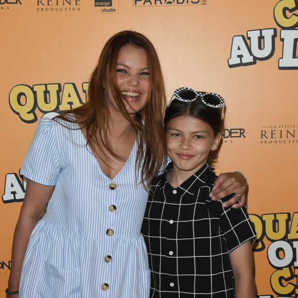 Séverine Ferrer et Milo Mazé - Avant-première du film "Quand on crie au loup" au cinéma Pathé-Beaugrenelle à Paris. Le 22 juin 2019 © Coadic Guirec / Bestimage  