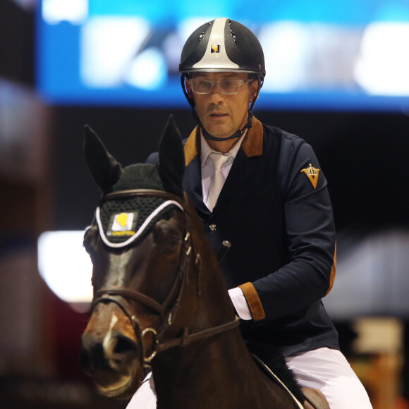 Exclusif - Julien Courbet lors du Jumping International de Bordeaux 2016 à Bordeaux, le 5 février 2016. © Quentin Salinier - Thibaud Moritz/Bestimage 