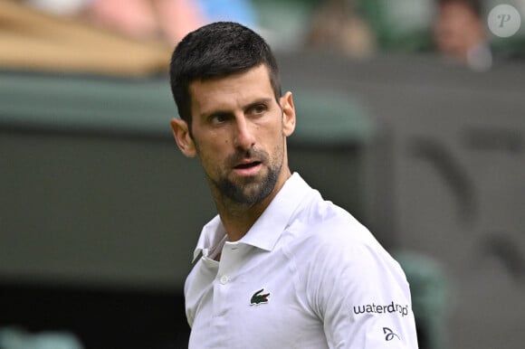 Deux journalistes français s'en prennent à Novak Djokovic
 
Tennis : Wimbledon - Angleterre - Novak Djokovic.