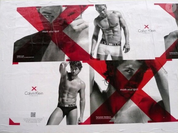 Publicité Calvin Klein avec Kellan Lutz et Fernando Verdasco