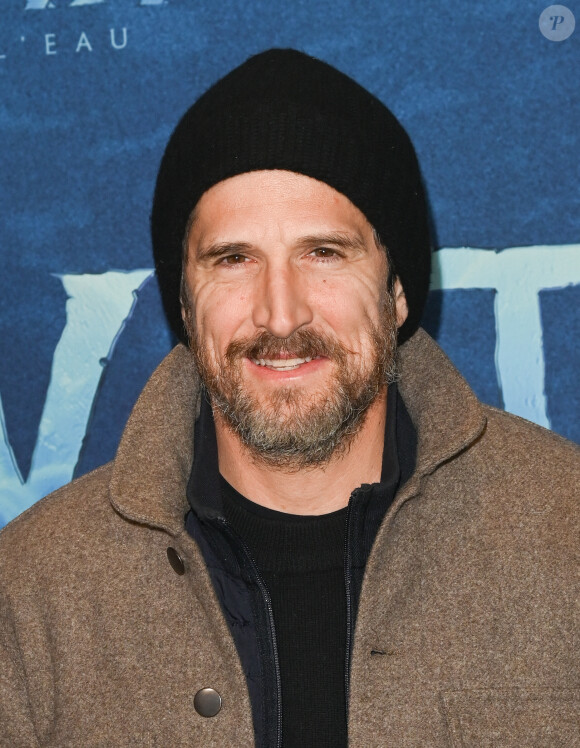 Guillaume Canet à la première du film "Avatar: La Voie de l'Eau" au cinéma Le Grand Rex à Paris, le 13 décembre 2022.