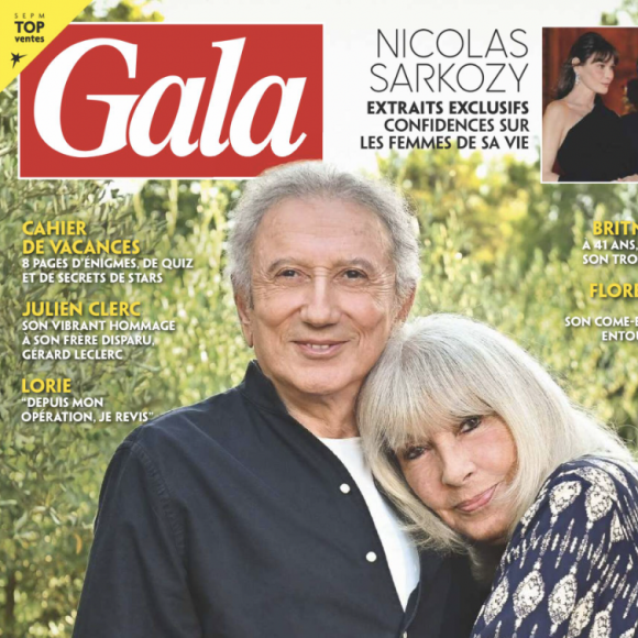 Couverture du magazine Gala paru le jeudi 24 août 2023.