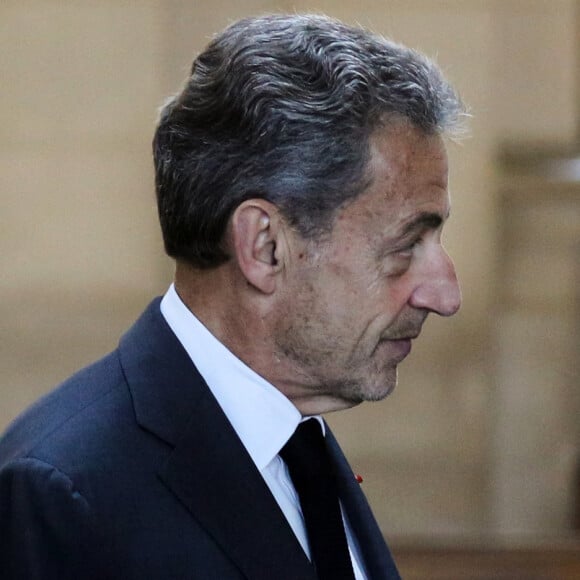 Déjà jugé dans le dossier dit des écoutes et dans l'affaire Bygmalion
L'ancien président français Nicolas Sarkozy arrive au palais de justice pour le procès en appel d'une affaire de corruption au palais de justice de Paris le 17 mai 2023 © Stéphane Lemouton / Bestimage