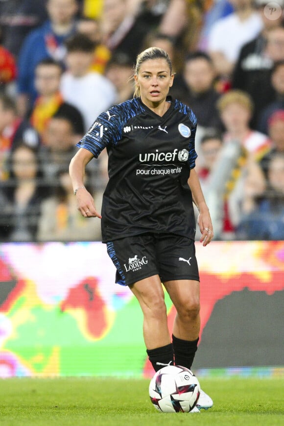 Laure Boulleau (UNICEF) - 3ème édition de la rencontre de football caritative "Match des héros" entre le "RC Lens Légendes" et "L'équipe Unicef" au stade Bollaert-Delelis à Lens le 6 juin 2023. ©JB Autissier / Panoramic / Bestimage