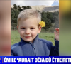 Le jeune Emile, 2 ans, n'a toujours pas été retrouvé.
Capture d'écran de BFMTV