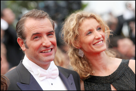 Jean Dujardin et Alexandra Lamy - Festival de Cannes