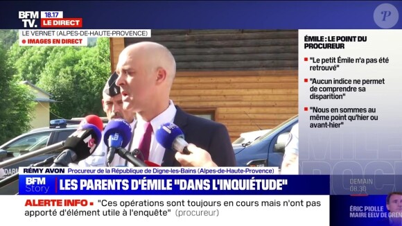 L'enquête sur la disparition du petit Émile se poursuit