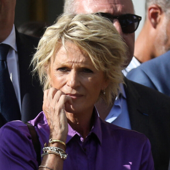 Sophie Davant lors du vernissage de la troisième édition de la Grande Exposition du Fabriqué en France au palais de l'Elysée à Paris, France, le 30 juin 2023. © Stéphane Lemouton/Bestimage
