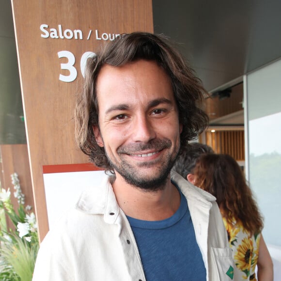 Exclusif - Bertrand Chameroy - Célébrités au Déjeuner France TV lors des Internationaux de France de Tennis de Roland Garros 2023 - Jour 15 à Paris le 11 Juin 2023. © Bertrand Rindoff / Bestimage