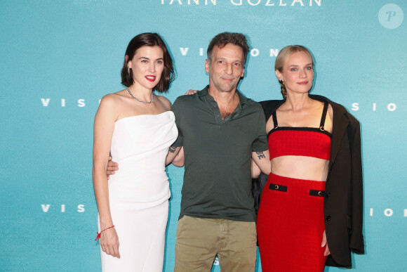 Marta Nieto, Diane Kruger, Mathieu Kassovitz - Avant-première du film "Visions" au cinéma Pathé Wepler à Paris, France, le 29 août 2023. © Christophe Clovis / Bestimage 