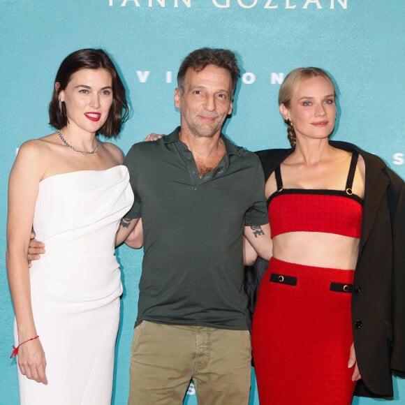 Marta Nieto, Diane Kruger, Mathieu Kassovitz - Avant-première du film "Visions" au cinéma Pathé Wepler à Paris, France, le 29 août 2023. © Christophe Clovis / Bestimage 