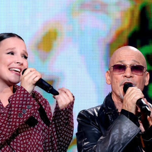 Exclusif - Anne Sila, Florent Pagny - Enregistrement de l'émission "Avec Florent, tout le monde ELA" à La Seine Musicale à Paris, diffusée le 1er septembre à 21h10 sur TF1 © Cyril Moreau-Dominique Jacovides / Bestimage 