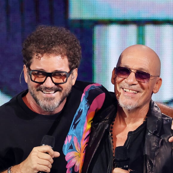 Exclusif - Raul Paz, Florent Pagny - Enregistrement de l'émission "Avec Florent, tout le monde ELA" à La Seine Musicale à Paris, diffusée le 1er septembre à 21h10 sur TF1 © Cyril Moreau-Dominique Jacovides / Bestimage 