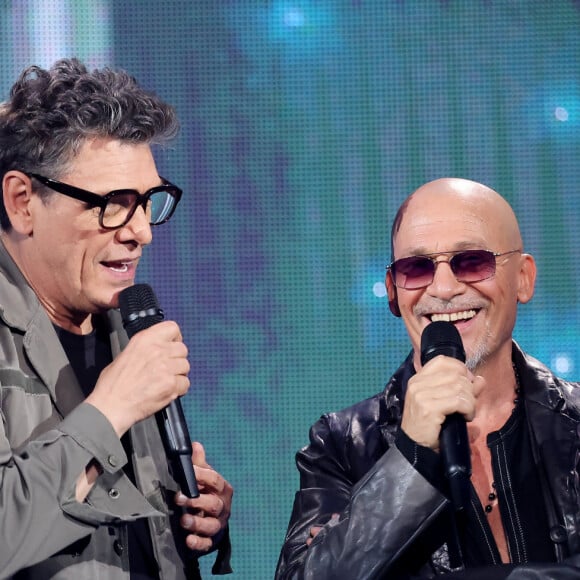 Exclusif - Marc Lavoine, Florent Pagny - Enregistrement de l'émission "Avec Florent, tout le monde ELA" à La Seine Musicale à Paris, diffusée le 1er septembre à 21h10 sur TF1 © Cyril Moreau-Dominique Jacovides / Bestimage 