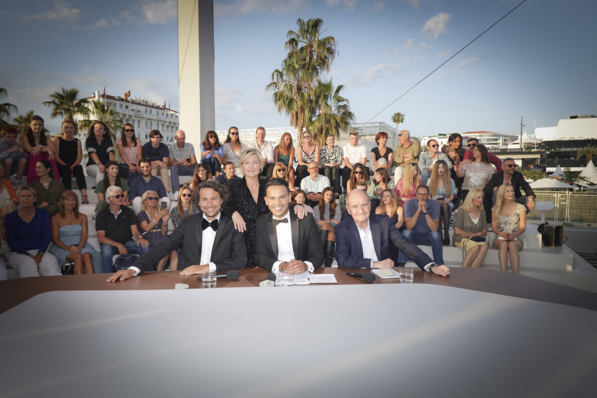 Photo Exclusif Bertrand Chameroy, Mohamed Bouhafsi, Pierre Lescure