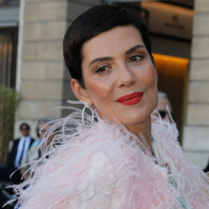 A 58 ans, Cristina Cordula n'a rien à envier à la jeune génération !
Cristina Cordula - Arrivées au défilé de mode Haute-Couture automne-hiver 2022-2023 "Giambattista Valli" à Paris, France, le 4 juillet 2022. © Veeren / Christophe Clovis / Bestimage 