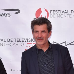 Thierry Godard, Fred Bianconi et Philippe Duclos - Photocall de la soirée d'ouverture du 55ème festival de télévision de Monte-Carlo à Monaco. Le 13 juin 2015