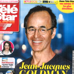 Jean-Jacques Goldman en couverture du du magazine "Télé Star", programmes du 9 au 15 septembre 2023.