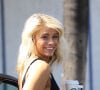 Grâce à sa notoriété, elle a même pu participer à l'émission "Danse avec les stars"

La star du MMA (Mixed Martial Art) Paige Vanzant prend un café au Starbuck de Los Angeles le 31 mars 2016.