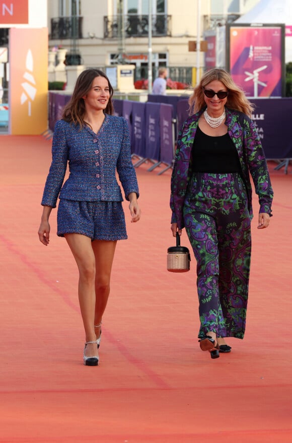 Rebecca Marder et Laure de Clermont Tonnerre - Première du film "Le Règne Animal" lors du 49e Festival du Cinéma Américain de Deauville, le 5 septembre 2023. © Denis Guignebourg/Bestimage