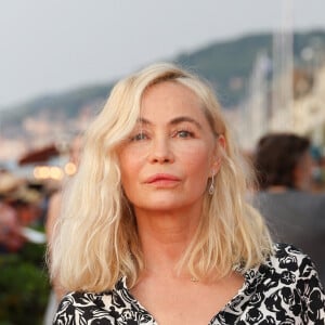 Emmanuelle Béart sur le tapis rouge du prix du court métrage lors du 37ème festival du film de Cabourg (37ème journées romantiques du 14 au 18 juin 2023), à Cabourg, France, le 16 juin 2023. © Coadic Guirec/Bestimage