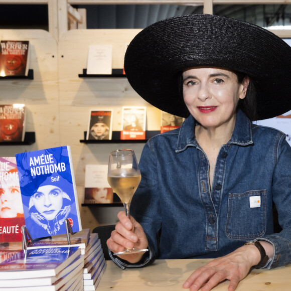 Amélie Nothomb Festival du Livre de Paris 2022 au Grand Palais éphémère - Paris le 23/04/2022 - © Jack Tribeca / Bestimage 