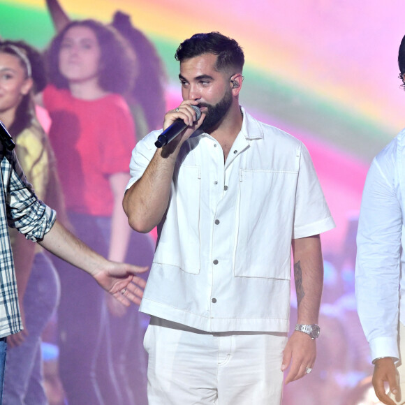 Exclusif - Kendji Girac - Enregistrement de l'émission "Les chansons de l'été" dans les Arènes de Nîmes, présentée par N.Aliagas et diffusée le 17 juin sur TF1 © Bruno Bebert-Christophe Clovis / Bestimage 
