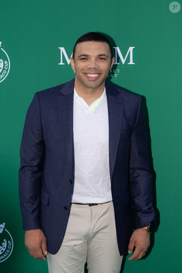 Bryan Habana - 19e trou de golf de la Princess of Monaco Cup 2023 dans les Jardins des Boulingrins à Monaco, le 6 septembre 2023. © Olivier Huitel / Pool / Bestimage