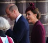Kate Middleton était au Pays de Galles ce vendredi pour rendre hommage à Elizabeth II.
Le prince William, prince de Galles, et Catherine (Kate) Middleton, princesse de Galles assistent à un service religieux marquant le premier anniversaire de la mort de la reine Elizabeth II à la cathédrale St Davids à Haverfordwest dans le Pembrokeshire, pays de Galles, Royaume Uni, le 8 septembre 2023. 