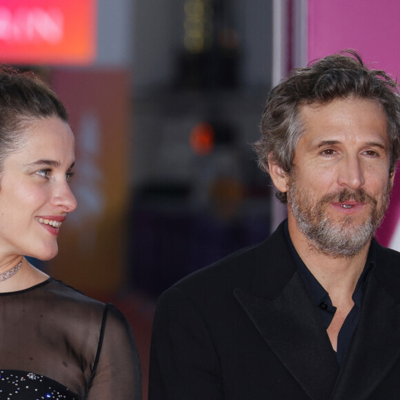 Rebecca Marder et Guillaume Canet - Photocall des lauréats lors de la 49ème édition du festival du film américain de Deauville le 9 septembre 2023. © Denis Guignebourg / Bestimage  Photocall of the winners at the 49th Deauville American Film Festival on september 9th 2023 