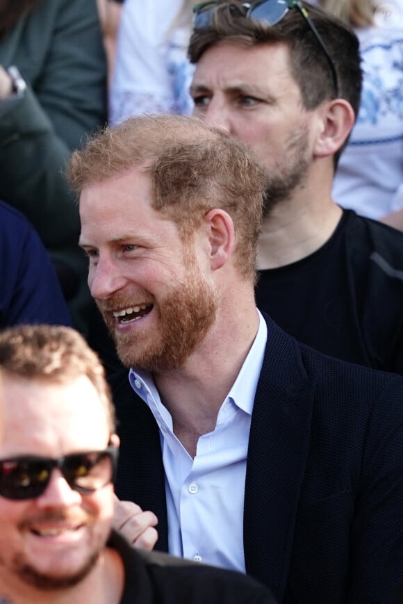 Prince Harry, duc de Sussex - Jour 2 des Invictus Games 2023, Düsseldorf, 11/09/2023.