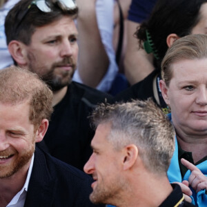 Prince Harry, duc de Sussex - Jour 2 des Invictus Games 2023, Düsseldorf, 11/09/2023.