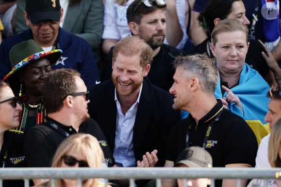 Prince Harry, duc de Sussex - Jour 2 des Invictus Games 2023, Düsseldorf, 11/09/2023.