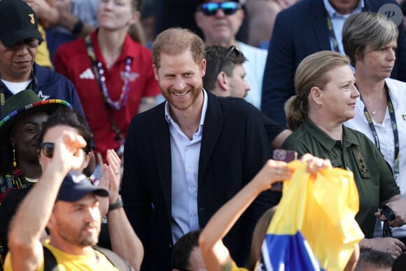 Prince Harry, duc de Sussex - Jour 2 des Invictus Games 2023, Düsseldorf, 11/09/2023.