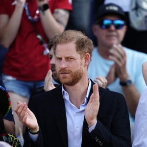 Prince Harry, duc de Sussex - Jour 2 des Invictus Games 2023, Düsseldorf, 11/09/2023.