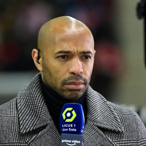 Thierry Henry veut faire construire un aquarium géant de 12 mètres de hauteur à l'intérieur de sa maison
 
Thierry Henry - Match de championnat de Ligue 1 Uber Eats opposant Reims à l'Olympique de Marseille (1-2) à Reims le 19 mars 2023.