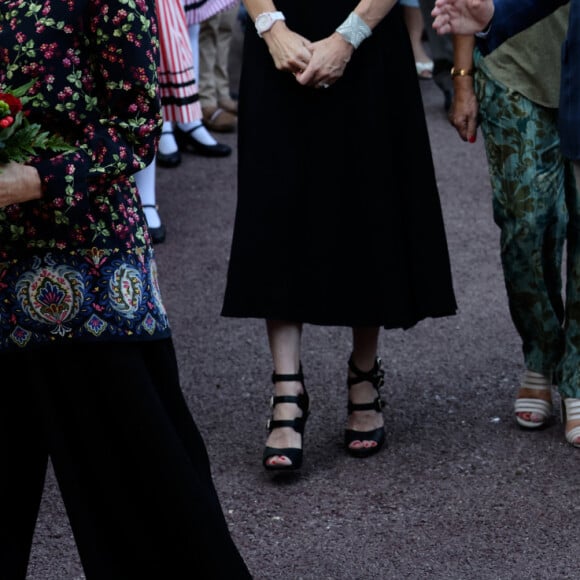 Pour la première fois, ses enfants ne sont pas dans la même classe
Le prince Albert II de Monaco, Le prince Jacques de Monaco, marquis des Baux, La princesse Gabriella de Monaco, comtesse de Carladès lors du traditionnel pique-nique "U Cavagnëtu" au parc Princesse Antoinette à Monaco le 9 septembre 2023. © Claudia Albuquerque / Bestimage 