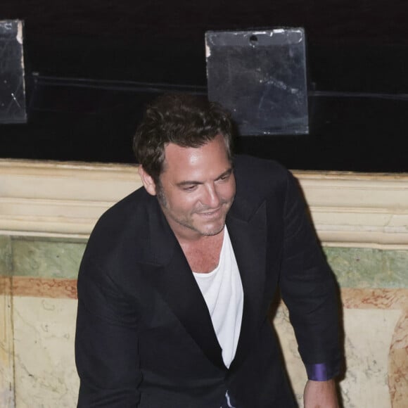 Matthieu Chedid - Inauguration de la statue de cire de Matthieu Chedid, le chanteur - M -, au musée Grévin. Paris, le 11 septembre 2023. © Jack Tribeca / Bestimage