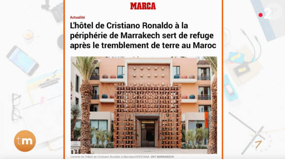 Rumeur sur l'hôtel de Cristiano Ronaldo à Marrakech.