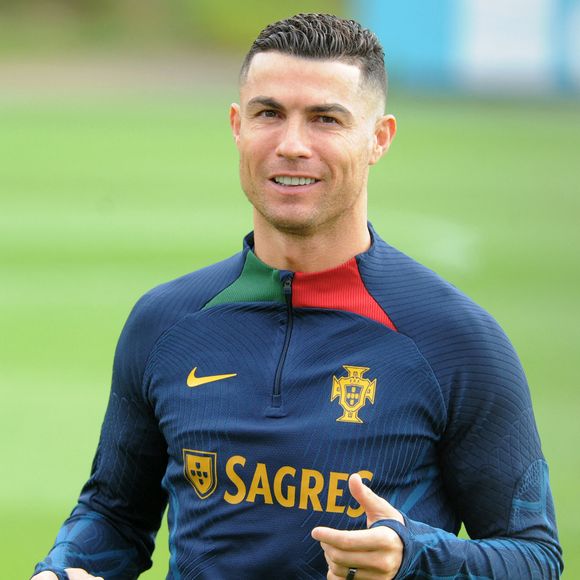 09/05/2023 - Training of the National Football Team, at Cidade do Futebol in Oeiras. Cristiano Ronaldo © Atlantico Press via ZUMA Press/Bestimage