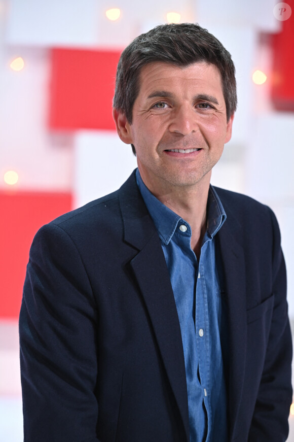 Exclusif - Thomas Sotto - Enregistrement de l'émission "Vivement Dimanche", présentée par M.Drucker et diffusée le 17 octobre sur France 2 © Guillaume Gaffiot / Bestimage 