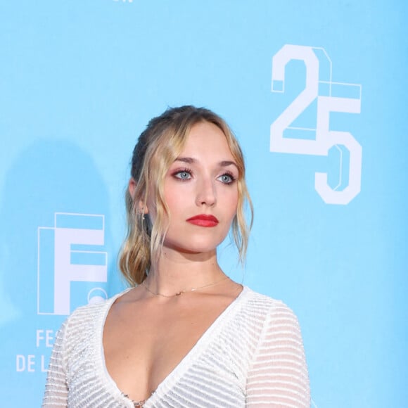 Chloé Jouannet - Photocall d'ouverture du Festival de la Fiction 2023 à La Rochelle le 12 septembre 2023. © Denis Guignebourg / Bestimage