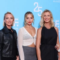 PHOTOS Alexandra et Audrey Lamy complices aux côtés de Chloé Jouannet : trio familial de choc à La Rochelle !