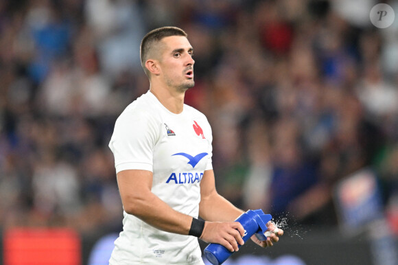 Thomas Ramos : France vs Ecosse (30-27) - Match préparatif pour la coupe du monde 2023 à Saint-Étienne le 12 août 2023. © Frédéric Chambert / Panoramic / Bestimage